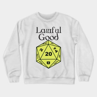 Lawful Good Alignment Crewneck Sweatshirt